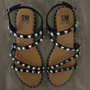 SM New York Spiked sandals